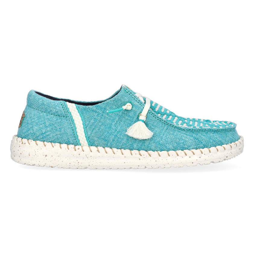 Wendy Funk Coastal Jute Damen Halbschuhe Ceramic Blue