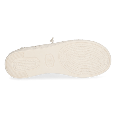 Wendy Espadrille Woven Damen Halbschuhe White