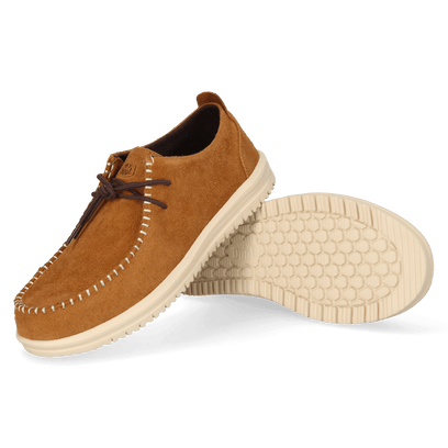 Wally NXT Moc Herren Wildleder-Mokassins Spice Brown/Wood Ash