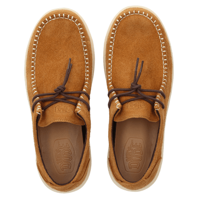 Wally NXT Moc Herren Wildleder-Mokassins Spice Brown/Wood Ash
