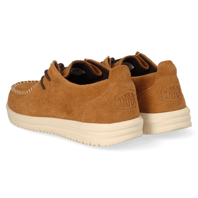 Wally NXT Moc Herren Wildleder-Mokassins Spice Brown/Wood Ash