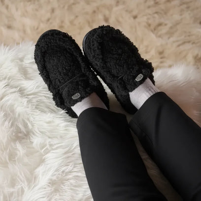 Wally Slipper Herren Halbschuhe Black/Black