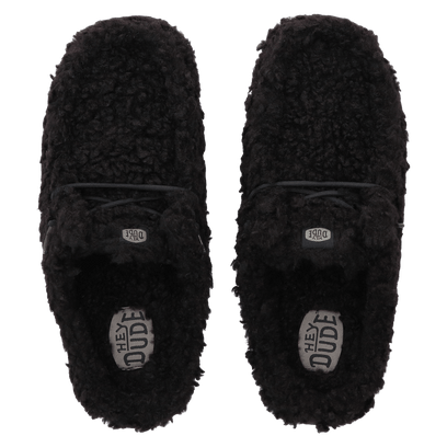 Wally Slipper Herren Halbschuhe Black/Black