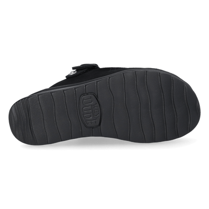 Delray Clog Suede Damen Black