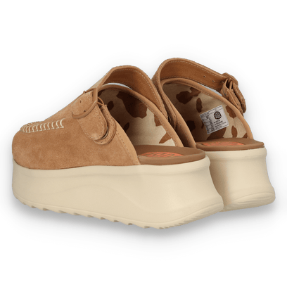 Delray Clog Suede Damen Tan