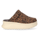 Delray Clog Suede Damen Brown Leopard