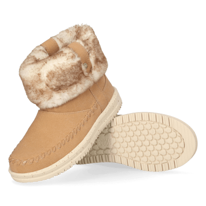 Camden Cuff Classic Cozy Damen Boots Cognac