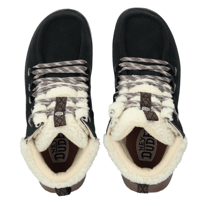 Wendy Peak Apres Suede CozStit Damen Boots Black/Tan