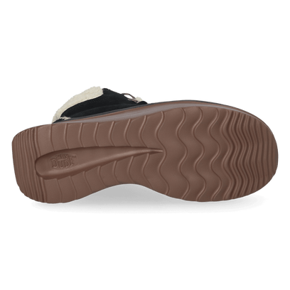 Wendy Peak Apres Suede CozStit Damen Boots Black/Tan