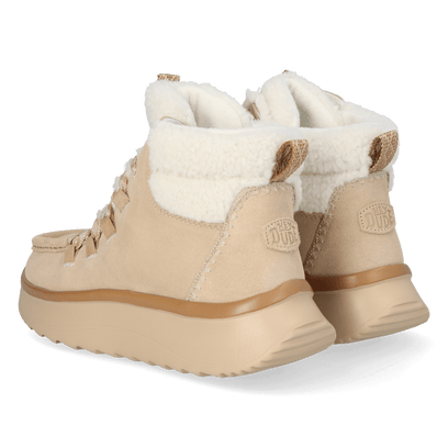 Wendy Peak Apres Suede CozStit Damen Boots Tan