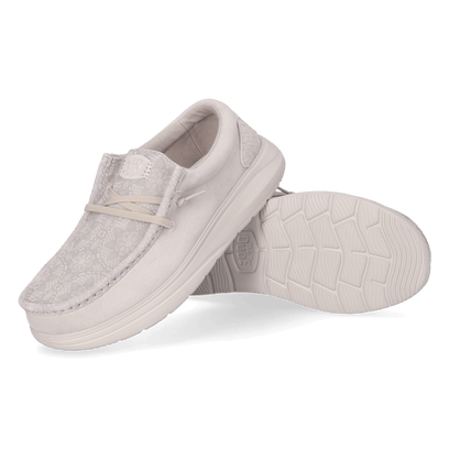 Wendy Comf Suede Lace Print Damen Halbschuhe Lilac