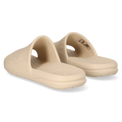 Wave Slide Herren Pantoletten White/Bone