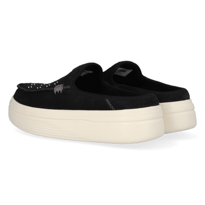 Austin Lift Suede Stud Damen Slip-ons Black