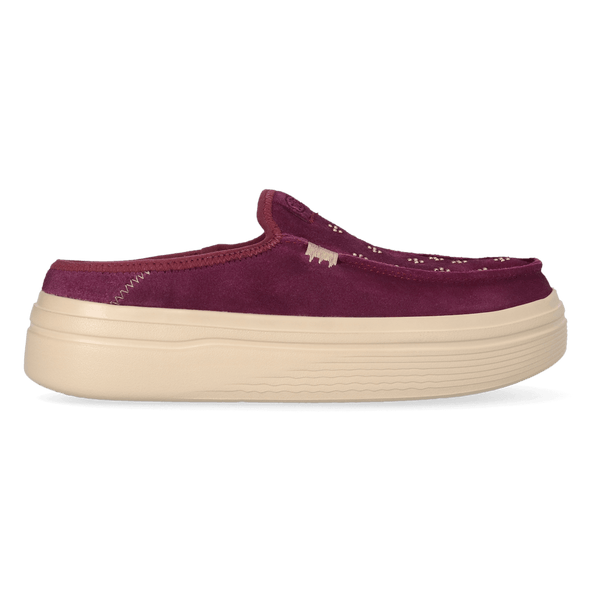 Austin Lift Suede Stud Damen Slip-ons Fig Purple Austin Lift Suede Stud Damen Slip-ons Fig Purple