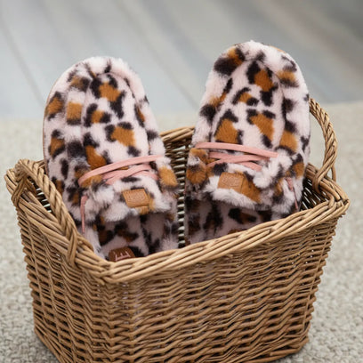 Wendy Slipper Leo Fur Damen Slip-ons Tan/Multi