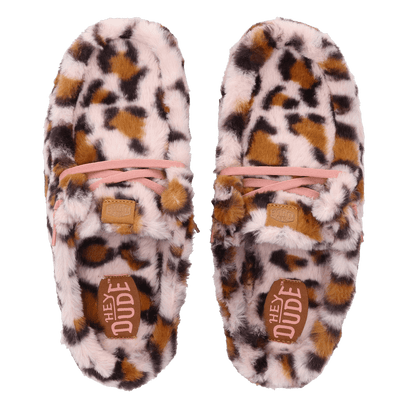 Wendy Slipper Leo Fur Damen Slip-ons Tan/Multi