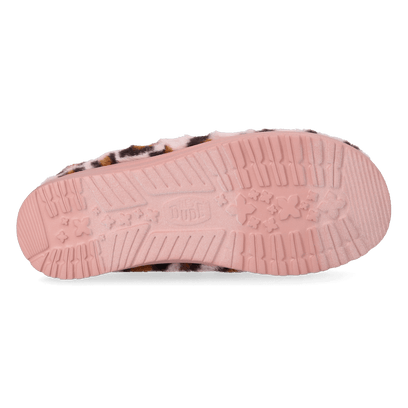 Wendy Slipper Leo Fur Damen Slip-ons Tan/Multi