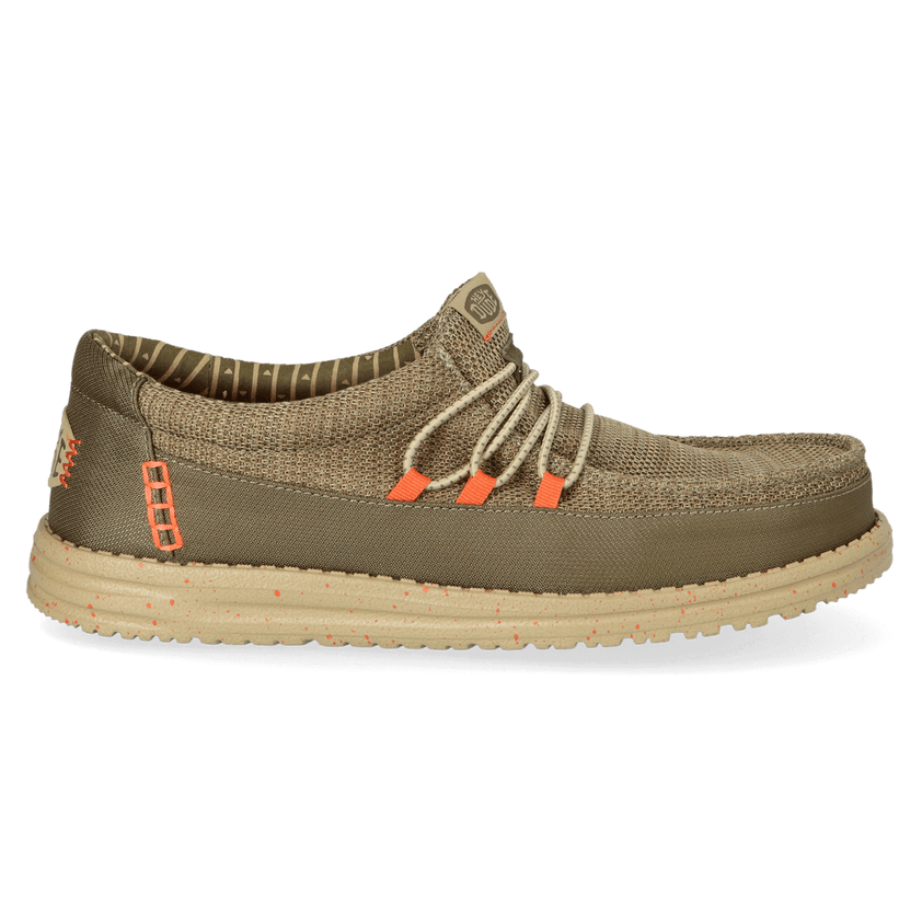 Wally Guard Stretch Sox Herren Halbschuhe Burnt Olive/Multi