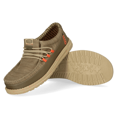 Wally Guard Stretch Sox Herren Halbschuhe Burnt Olive/Multi