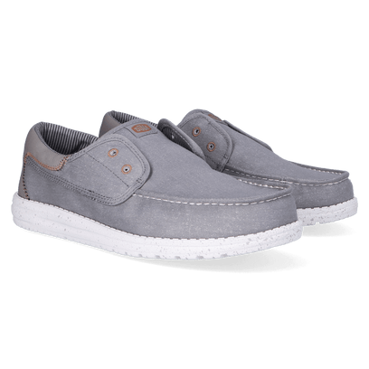 Wally Cru Stretch Canvas Herren Loafer Flannel Grey/Multi
