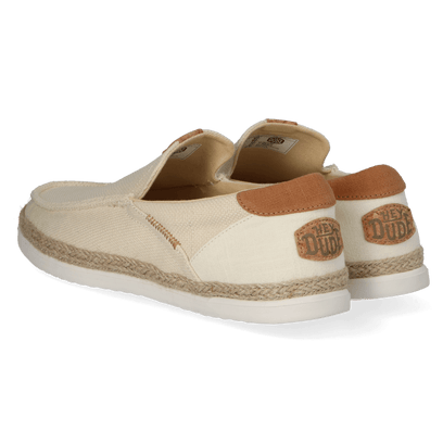 Harbor Lo Loafer Espadrille Herren Egret/Multi