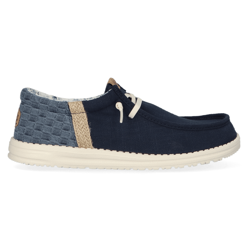 Wally Funk Summer Stitch Herren Halbschuhe Navy Blazer/Multi