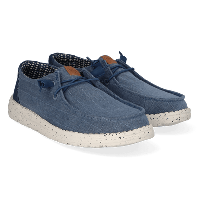 Wendy Chambray Grid Damen Halbschuhe Ensign Blue