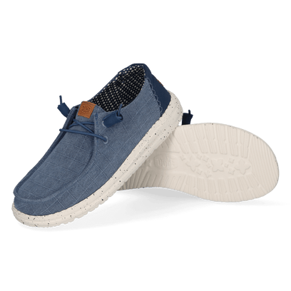 Wendy Chambray Grid Damen Halbschuhe Ensign Blue