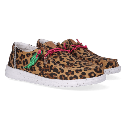 Wendy Getaway Lace Damen Halbschuhe Leopard