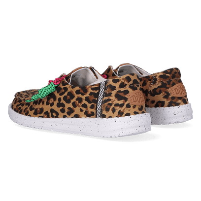Wendy Getaway Lace Damen Halbschuhe Leopard