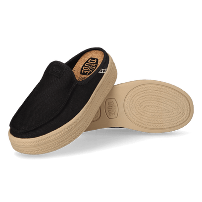 Austin Lift Espadrille Woven Damen Slip-ons Black