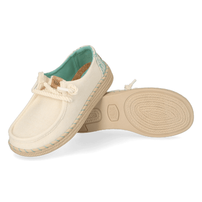 Wendy Espadrille Hibiscus Damen Halbschuhe Egret/Multi