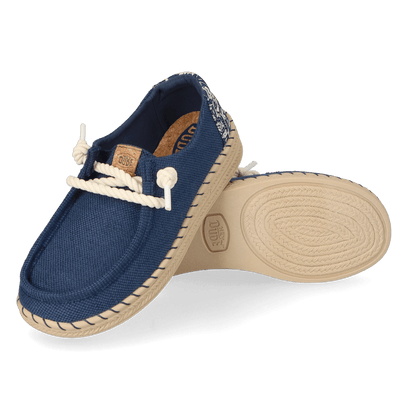 Wendy Espadrille Hibiscus Damen Halbschuhe Ensign Blue/Multi
