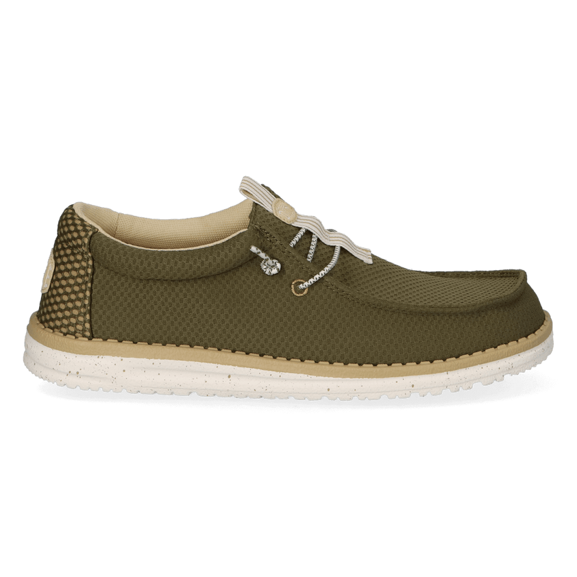 Wally Mesh Neutrals Herren Halbschuhe Winter Green/Multi