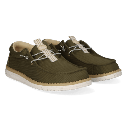Wally Mesh Neutrals Herren Halbschuhe Winter Green/Multi