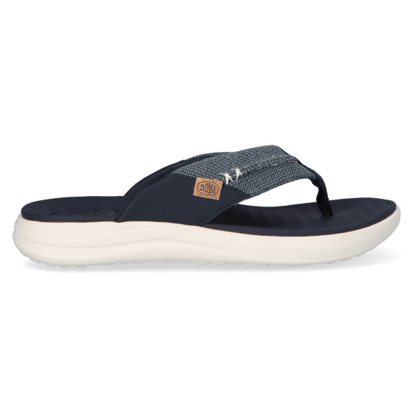 Finn Flip Braided Herren Zehentrenner Navy Finn Flip Braided Herren Zehentrenner Navy