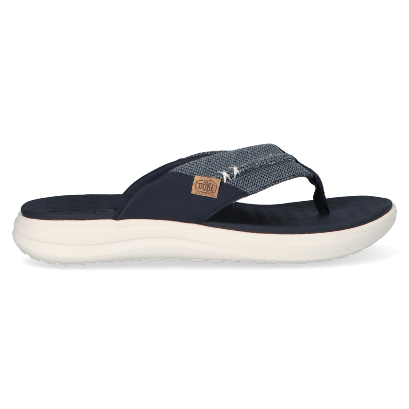 Finn Flip Braided Herren Zehentrenner Navy