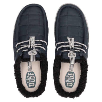 Wally Slip Camp Nylon Herren Slipper Dark Slate/Micro Chip