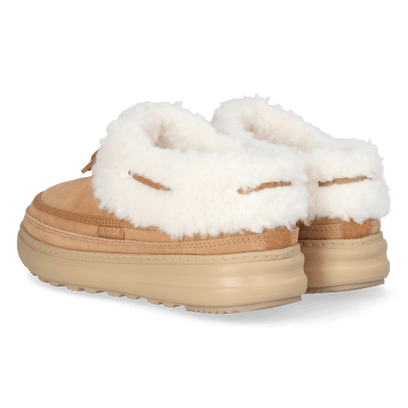 Remi Toastee Lo Tassel Damen Wildleder-Slip-ons Tan