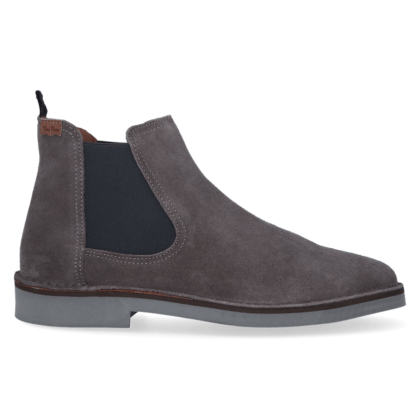 Jan-SY Herren Chelsea Boots Gris