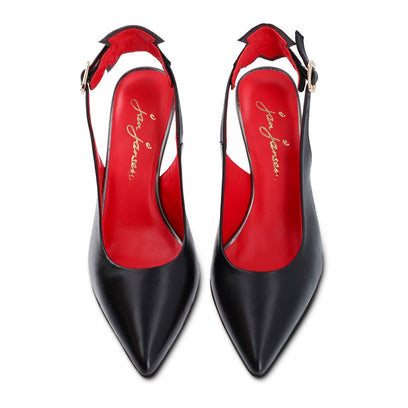 Duplex Rock Chique Slingback Black