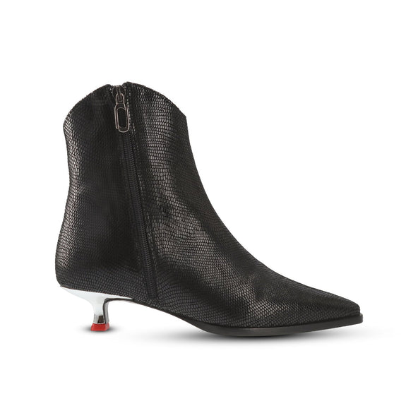 Ieniemimi Douplezip Bootie Black Ieniemimi Douplezip Bootie Black