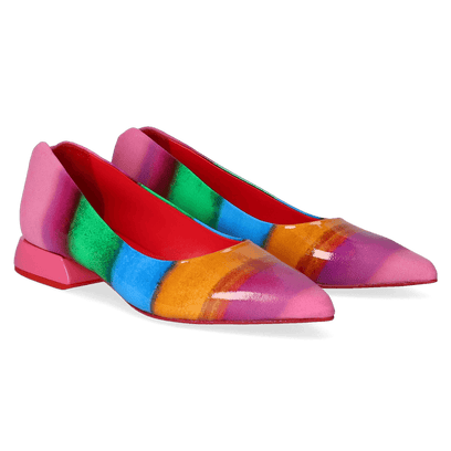 Labio Damen Flats Pagos Multicolour Purple