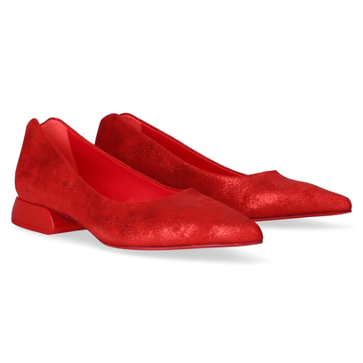 Labio Damen Flats Vilian Red