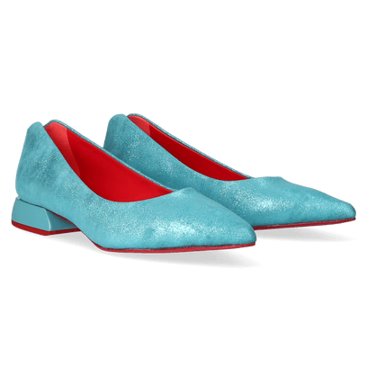 Labio Damen Flats Vilian Turquoise