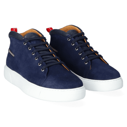 Eastwood Herren Sneaker Camoscio Blue