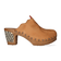 Knock On Wood Damen Clogs Cuoio