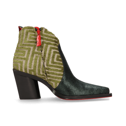 Kansas Damen Stiefeletten Forest Green
