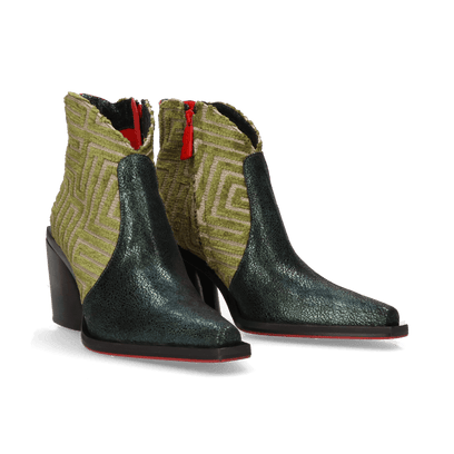 Kansas Damen Stiefeletten Forest Green