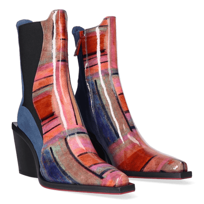 Ohio Damen Stiefeletten Lab Bowling Petrol